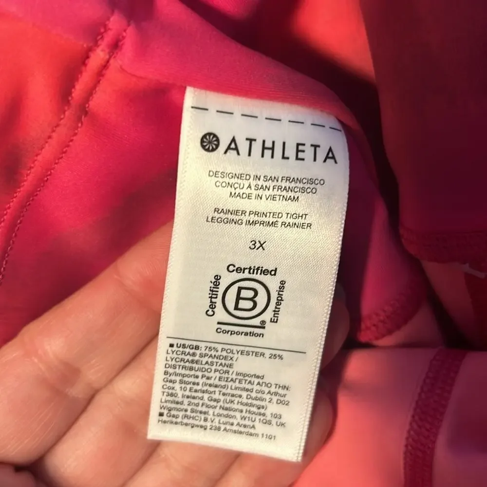 Athleta nwt rainier
